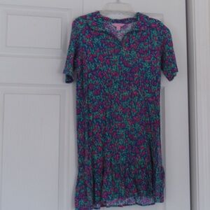 Lily Pulitzer Small-Flower Pattern Dress